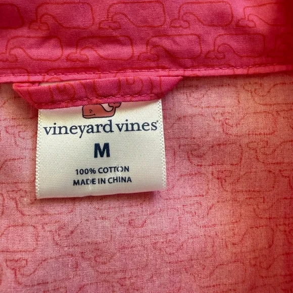 EUC Women’s Vineyard Vines Whale Pattern 2 Piece Long Sleeve Pajama Set Size M - Picture 9 of 9
